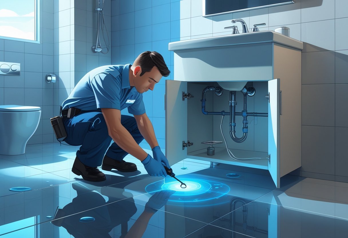 Image showcasing Bathroom Leak Detection Services for Accurate and Efficient Repairs ...